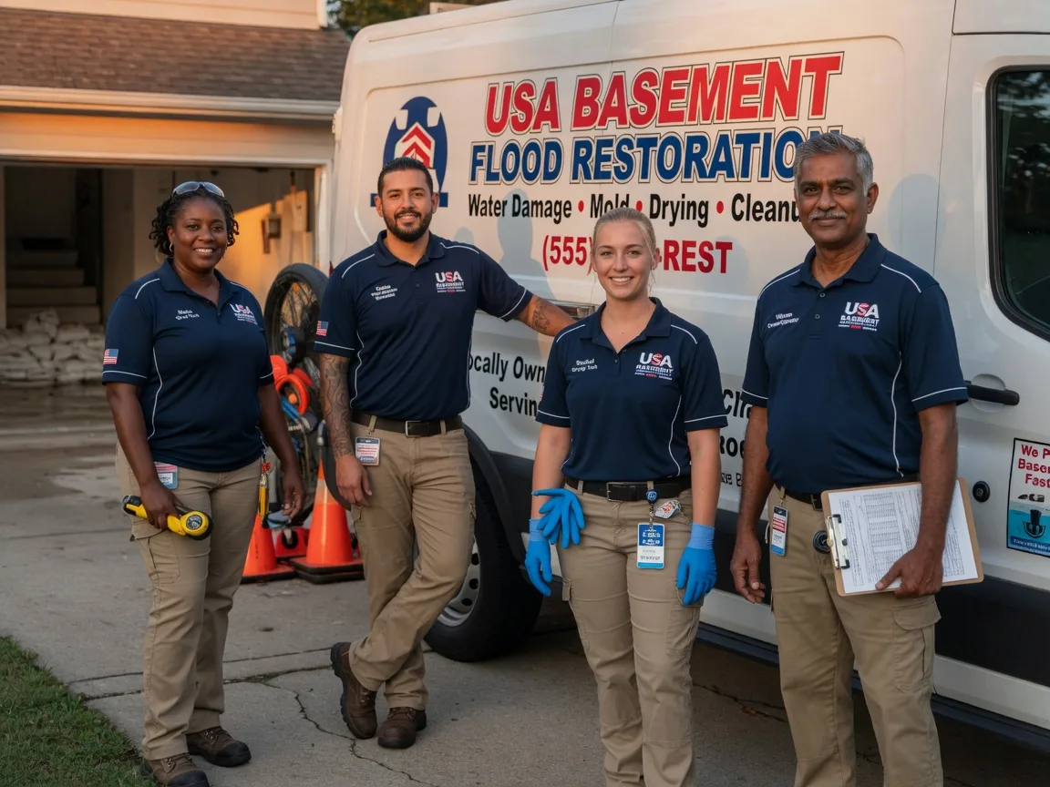 Basement Flood Cleanup company in Harvey, ND